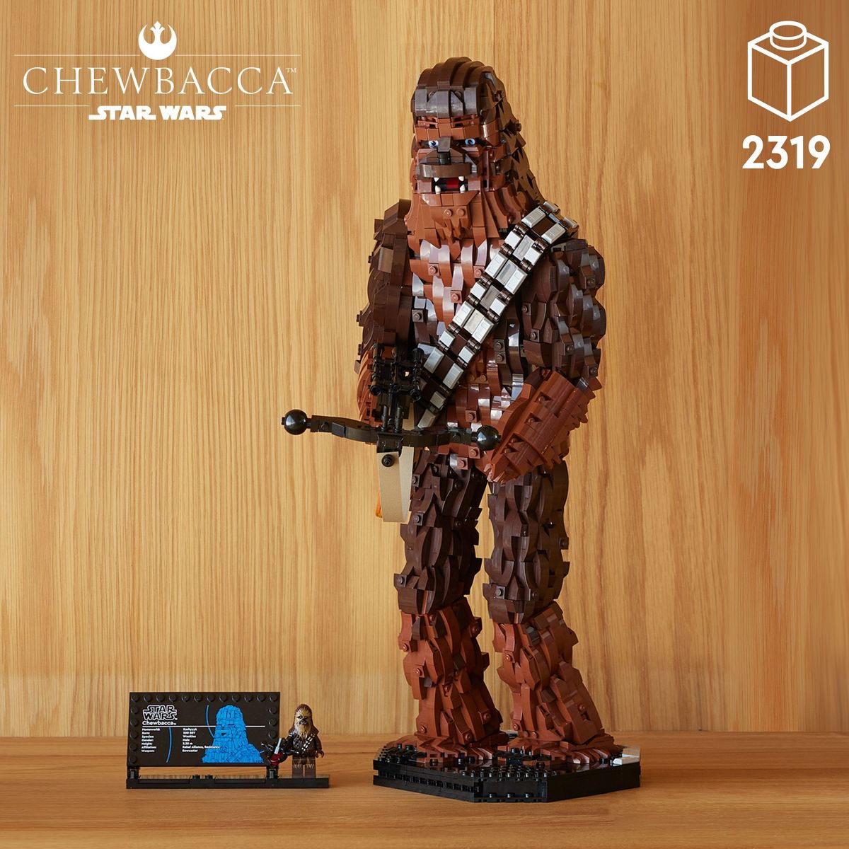 SW Chewbacca Figure Building Lego Set 2