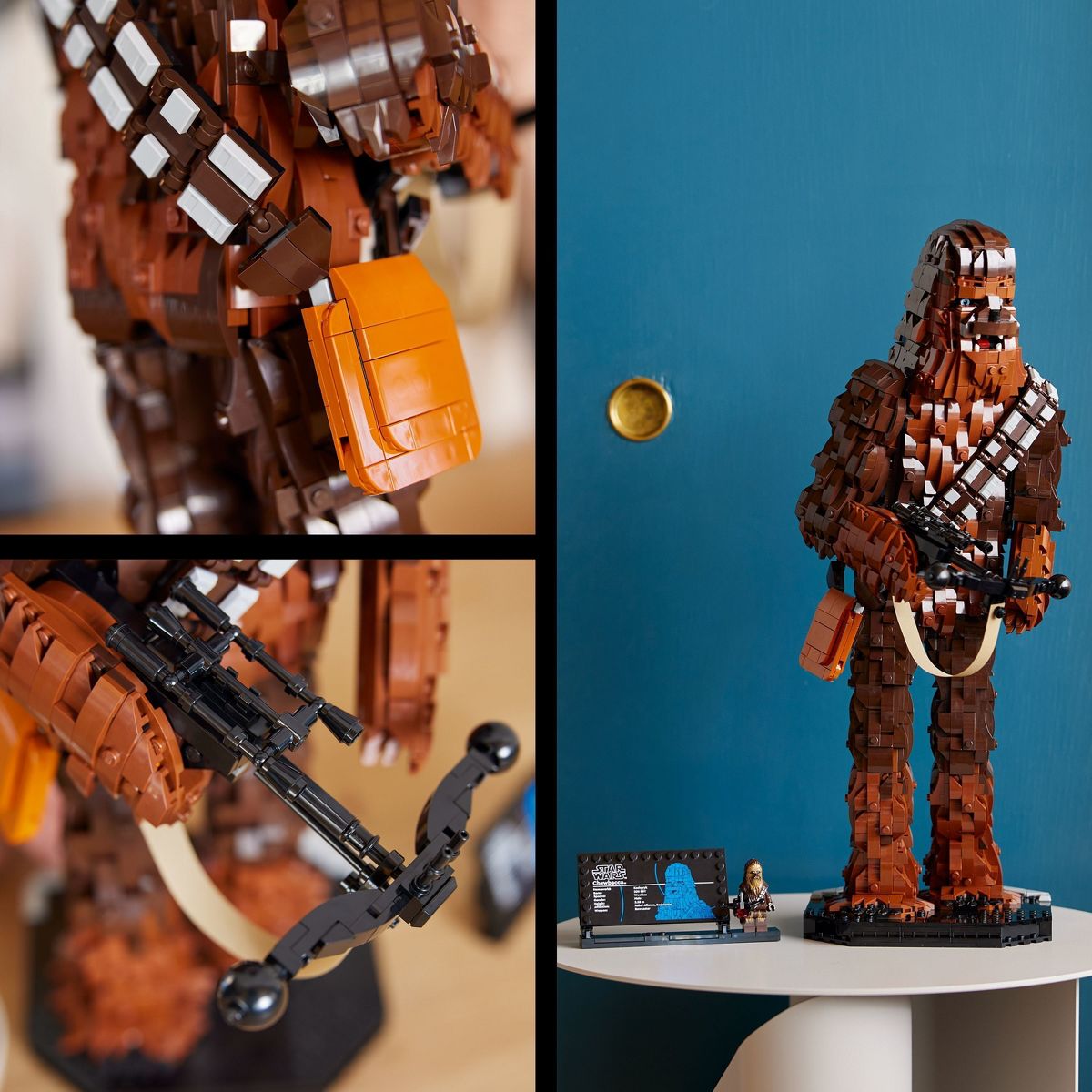 SW Chewbacca Figure Building Lego Set 4