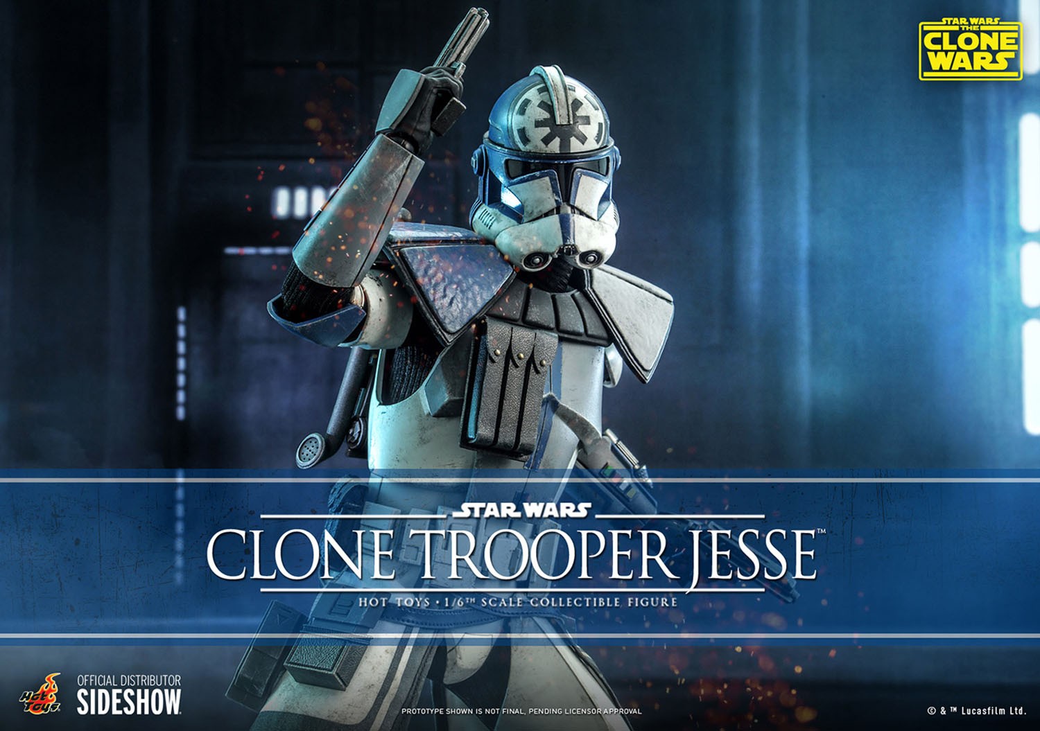 SWTCW Clone Trooper Jesse Sixth Scale Figure 2
