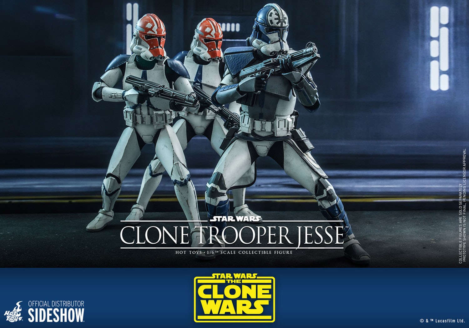 SWTCW Clone Trooper Jesse Sixth Scale Figure 3