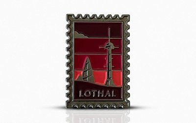 New Star Wars Rebels Lothal Soft Enamel Postage Stamp Galaxy Pin available now!