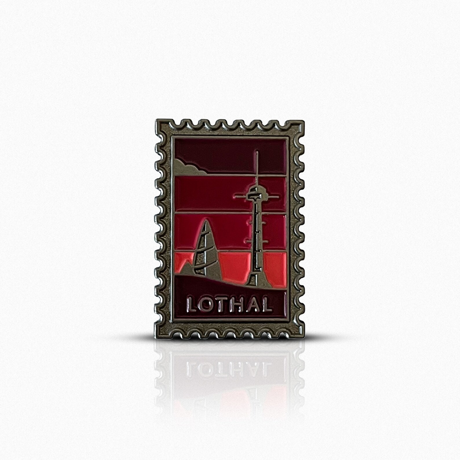 SWR Lothal Soft Enamel Postage Stamp Galaxy Pin 2