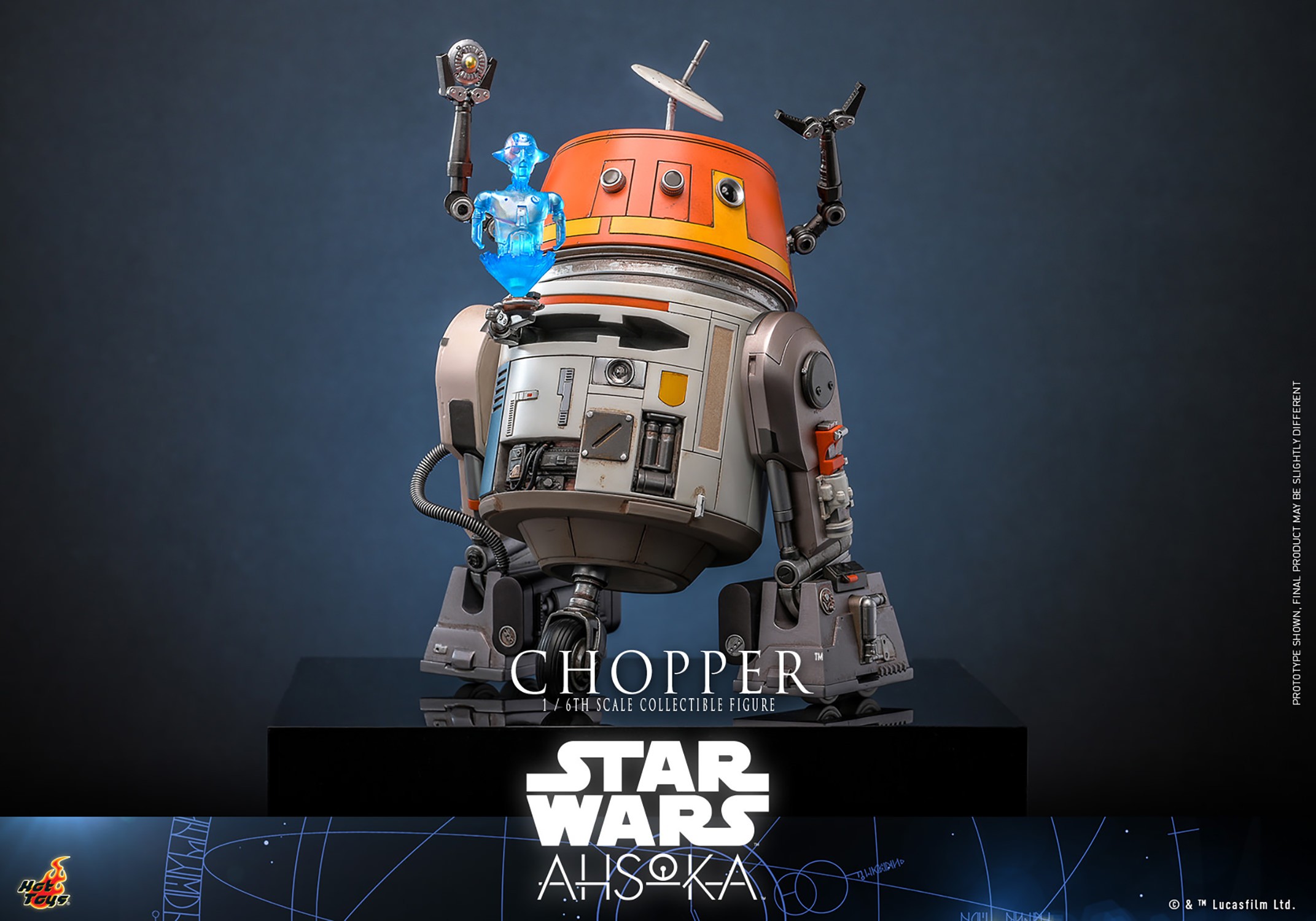 New Star Wars Ahsoka Chopper Sixth Scale Figure available for pre-order ...