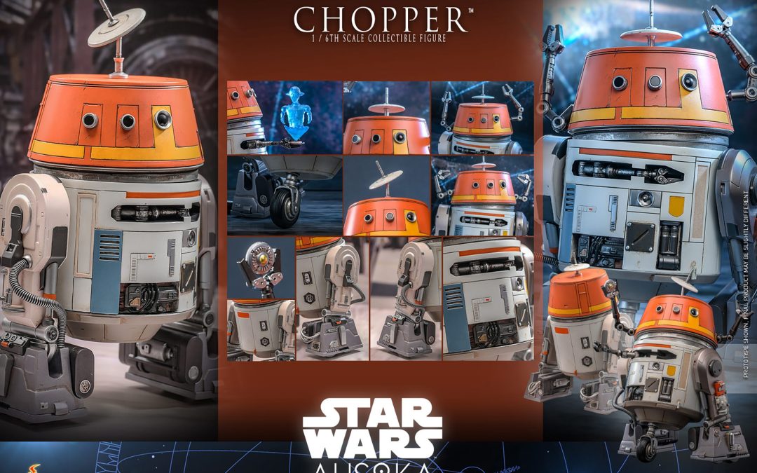 New Star Wars Ahsoka Chopper Sixth Scale Figure available for pre-order!