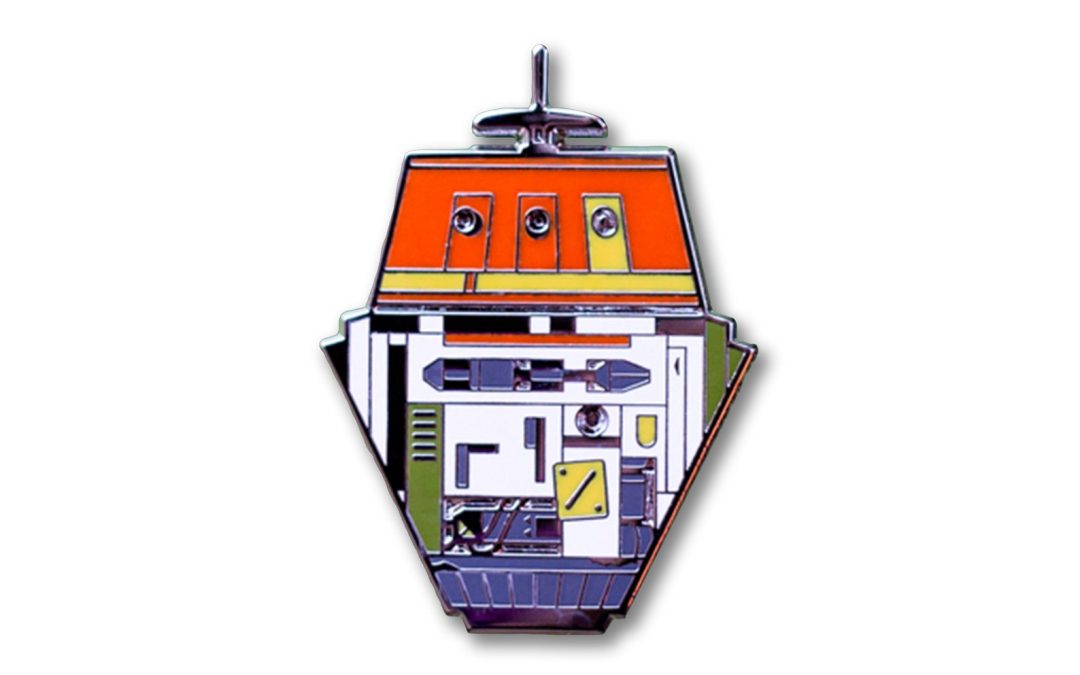 New Star Wars Rebels Chopper (C1-10P) Specter Three Bust Enamel Pin available now!