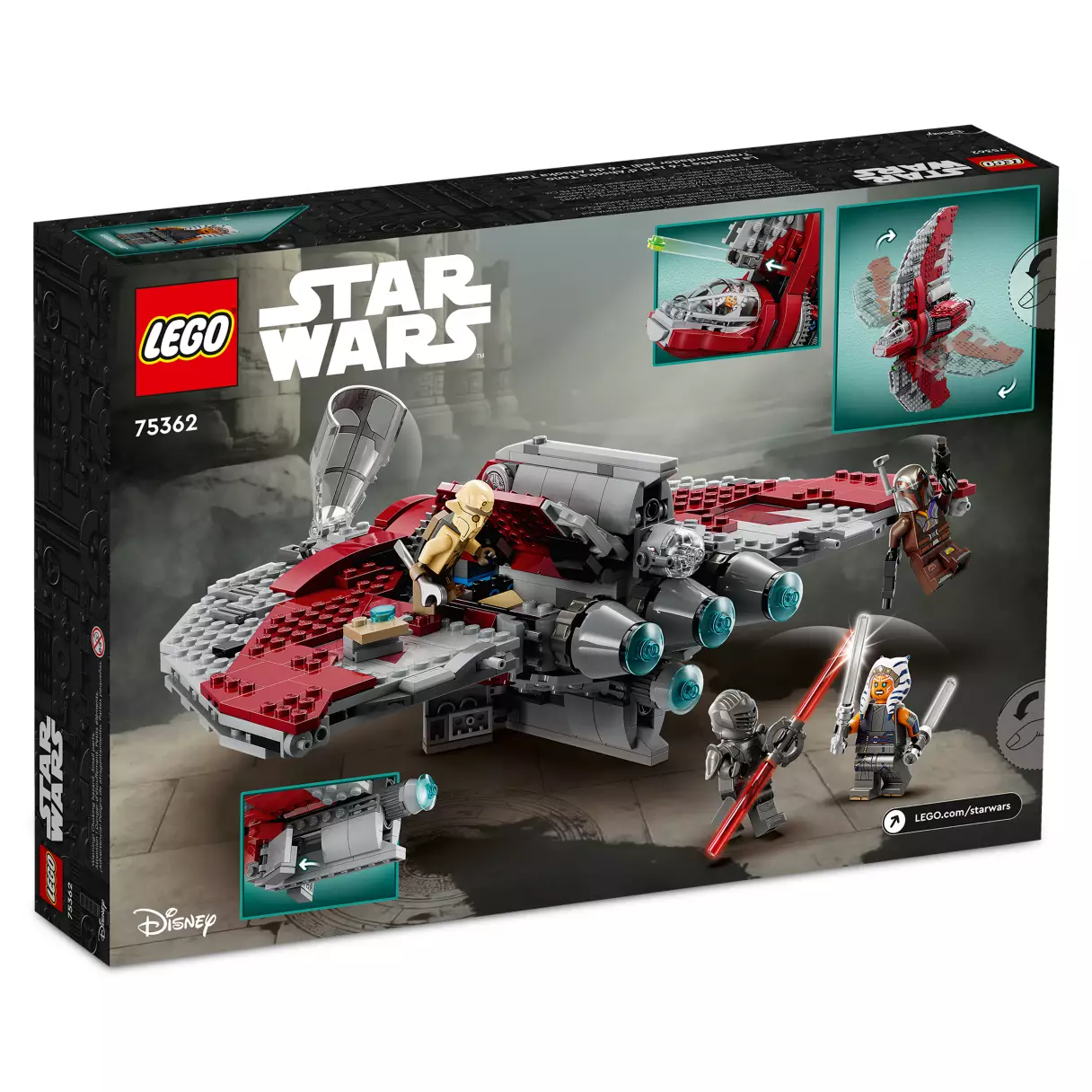 SWA Ahsoka Tano's T-6 Jedi Shuttle Lego Set 2