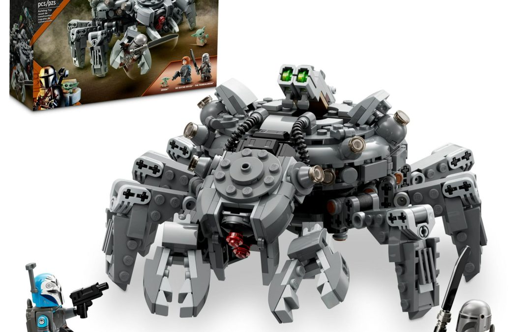 New The Mandalorian Spider Tank Lego Set available now!