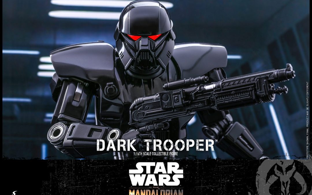 New The Mandalorian Imperial Dark Trooper Sixth Scale Figure available now!