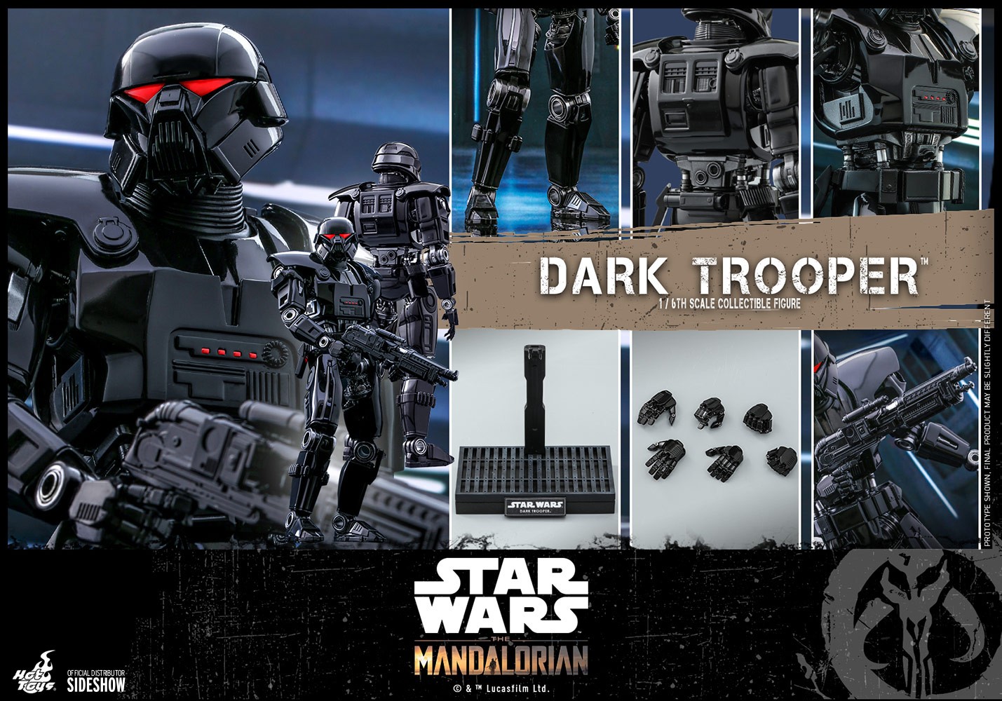 SW Imperial Dark Trooper Sixth Scale Figure 7