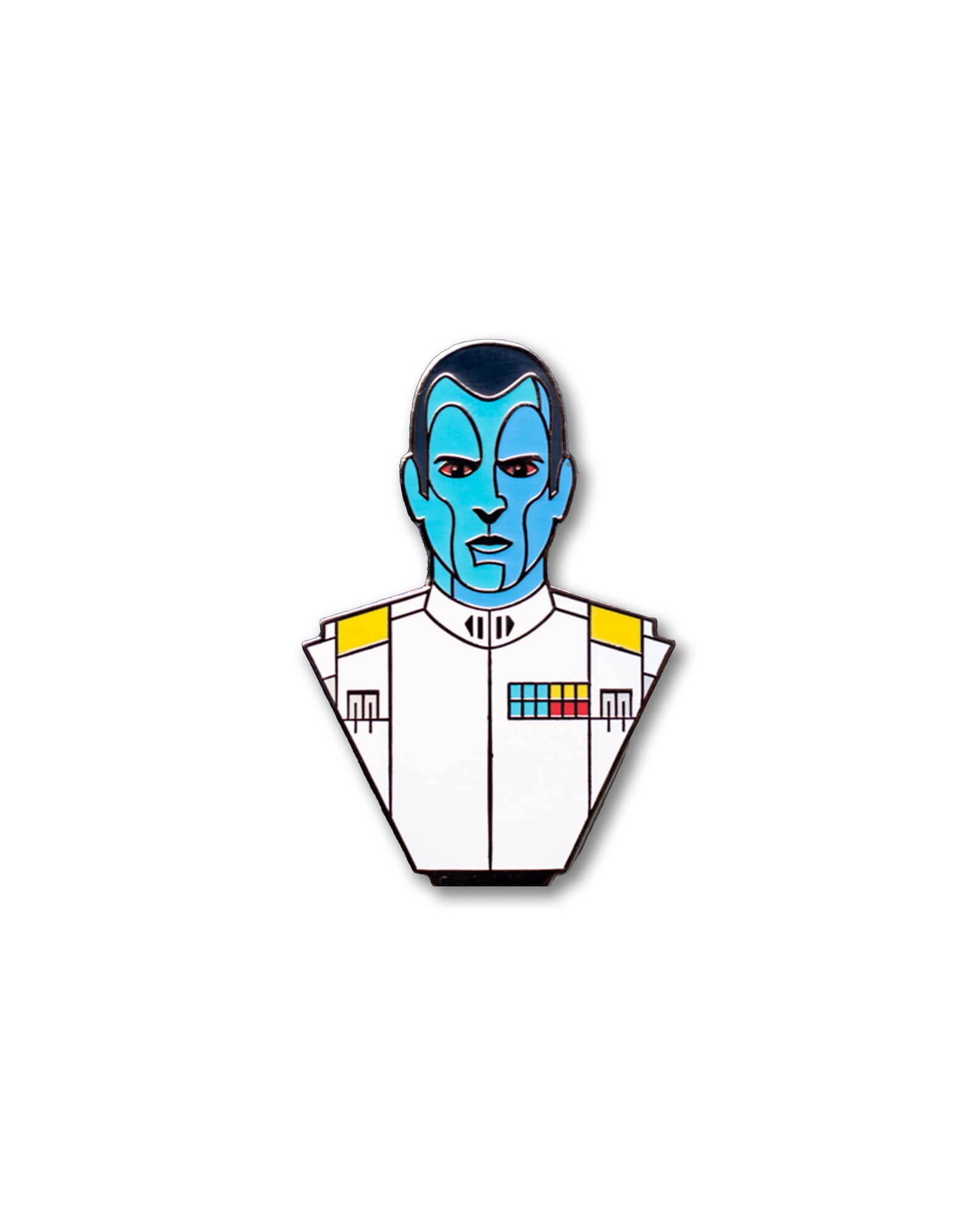 SWR Grand Admiral Thrawn Bust Enamel Pin 3