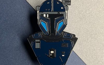 New The Mandalorian Paz Vizsla Sci Fi Galaxy Bust Enamel Pin available now!