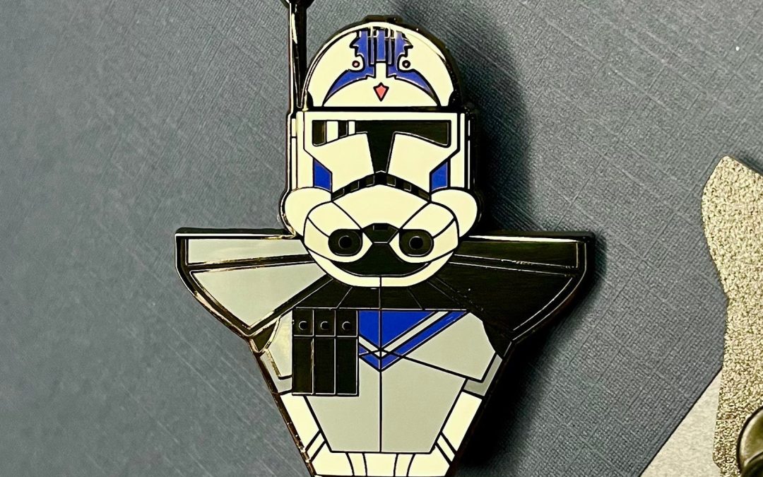 New Star Wars The Clone Wars Fives Galaxy Sci Fi Bust Enamel Pin available now!