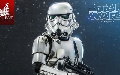 New Star Wars Chrome Imperial Stormtrooper Sixth Scale Figure available now!