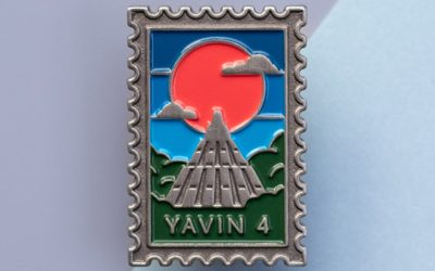 New Star Wars Yavin 4 Soft Enamel Galaxy Stamp Pin available now!