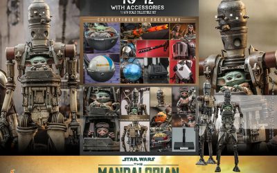 New The Mandalorian IG-12 With Accessories Sixth Scale Figure Set available for pre-order!