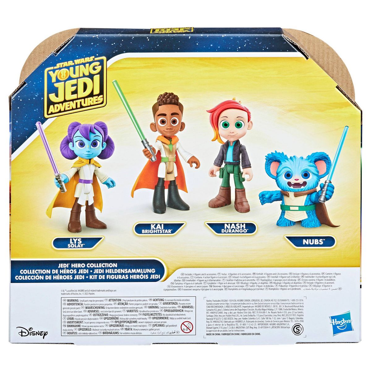 SWYJA Jedi Hero Collection Figure 4-Pack 3