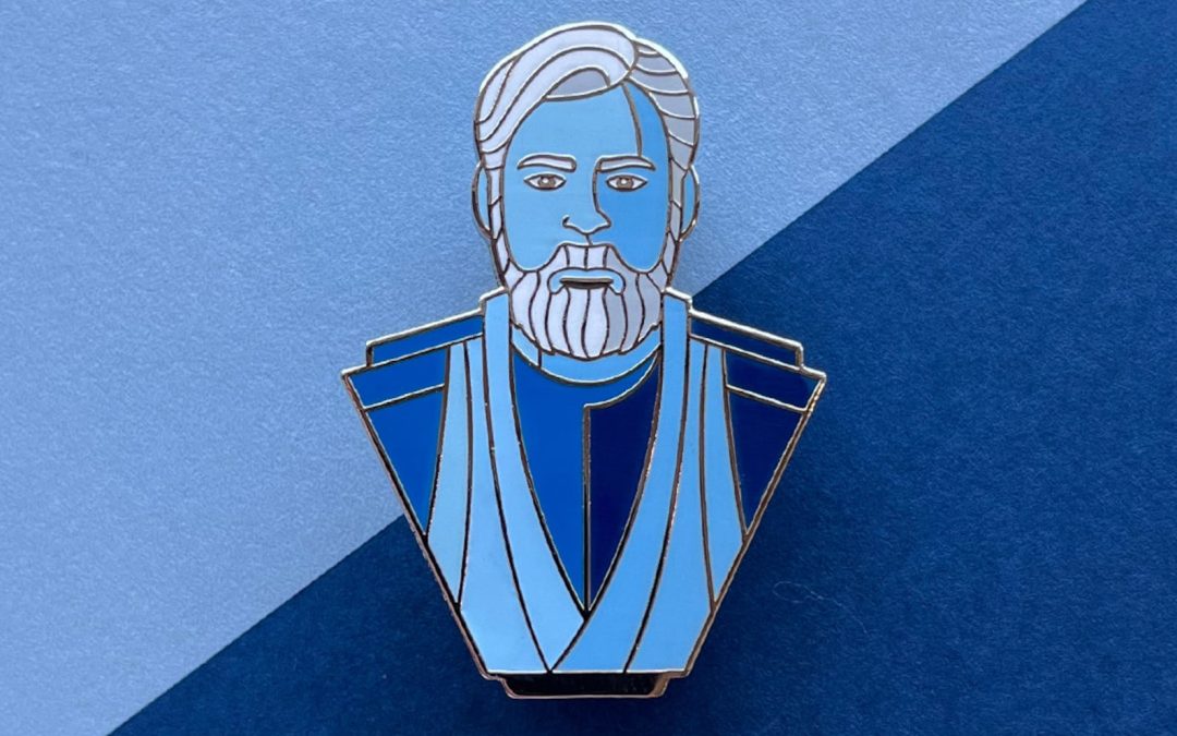 New A New Hope Ben Kenobi Bust Variant Enamel Character Pin available now!