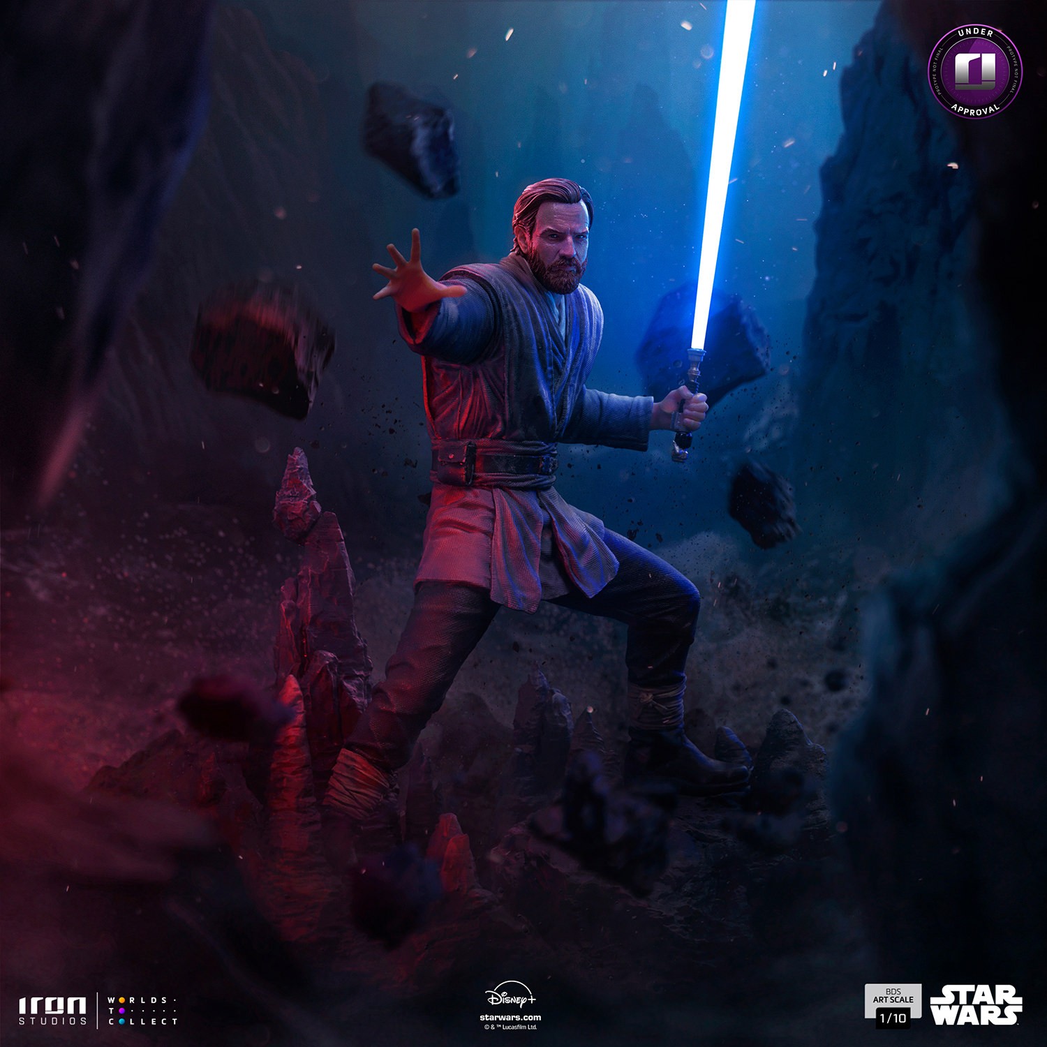 SW OK Obi-Wan 1:10 Scale Statue 1