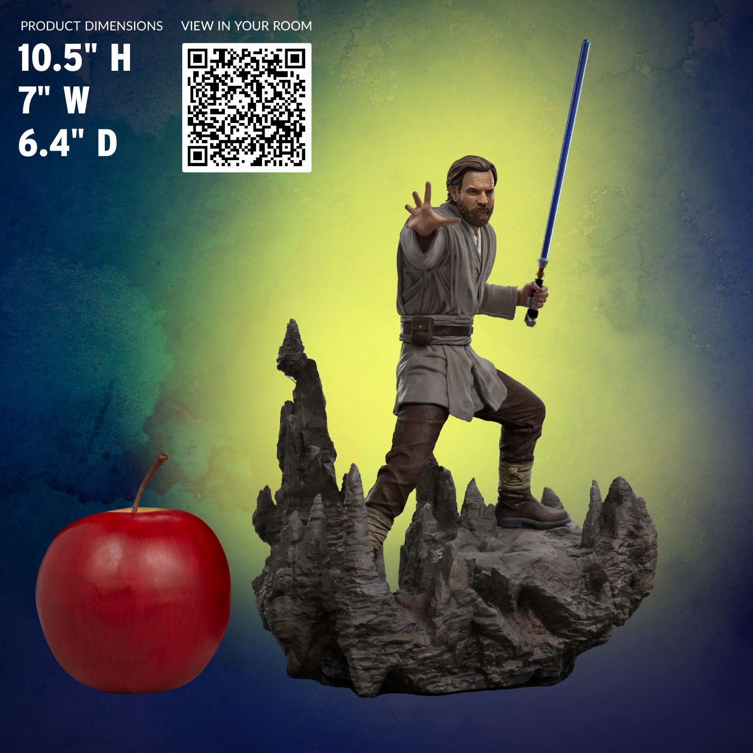 SW OK Obi-Wan 1:10 Scale Statue 2