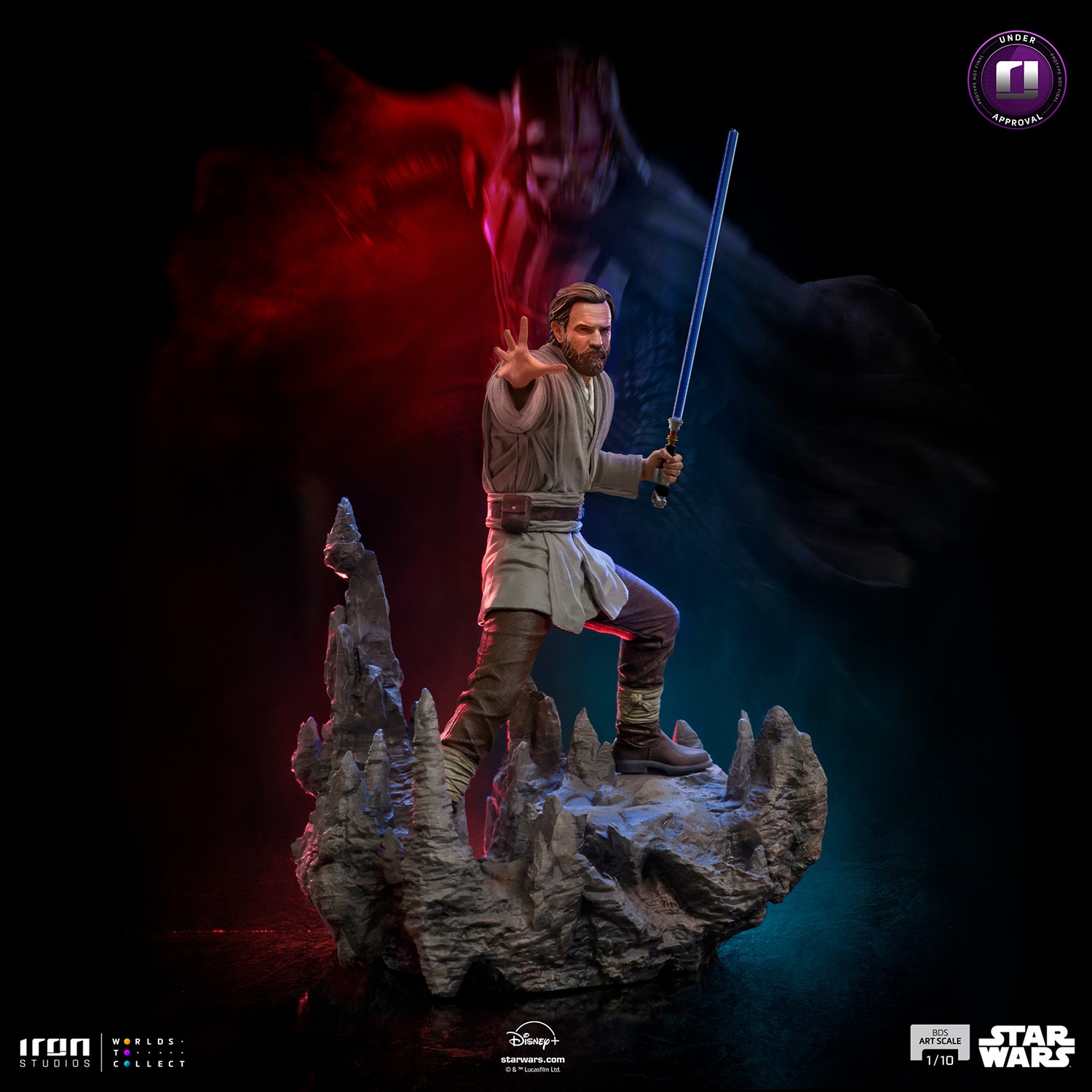 SW OK Obi-Wan 1:10 Scale Statue 3