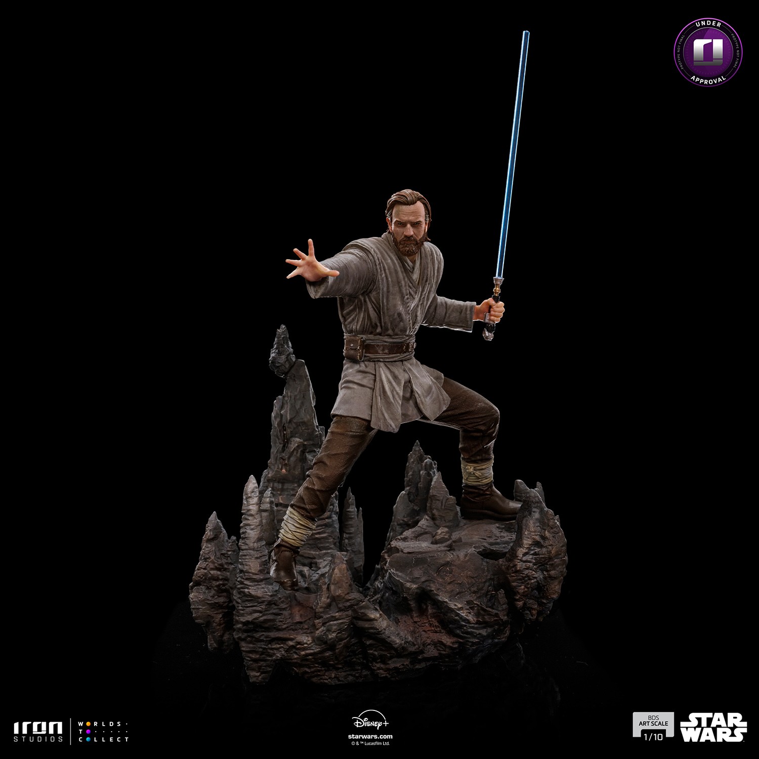 SW OK Obi-Wan 1:10 Scale Statue 5