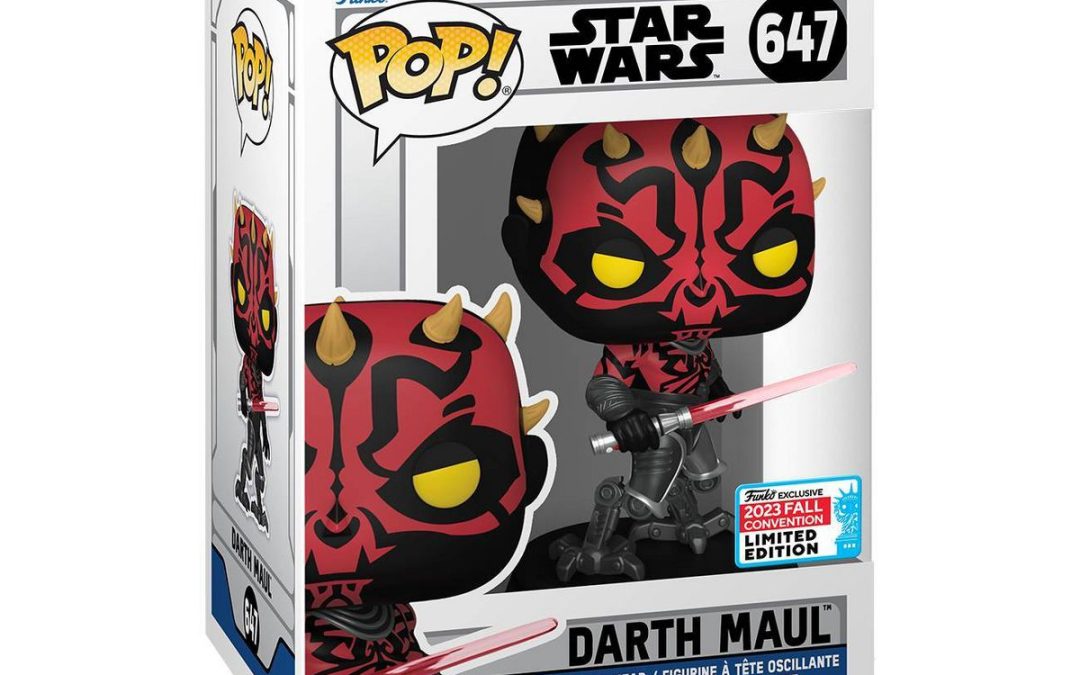 New Star Wars The Clone Wars Darth Maul Funko Pop! Bobble Head Toy available!