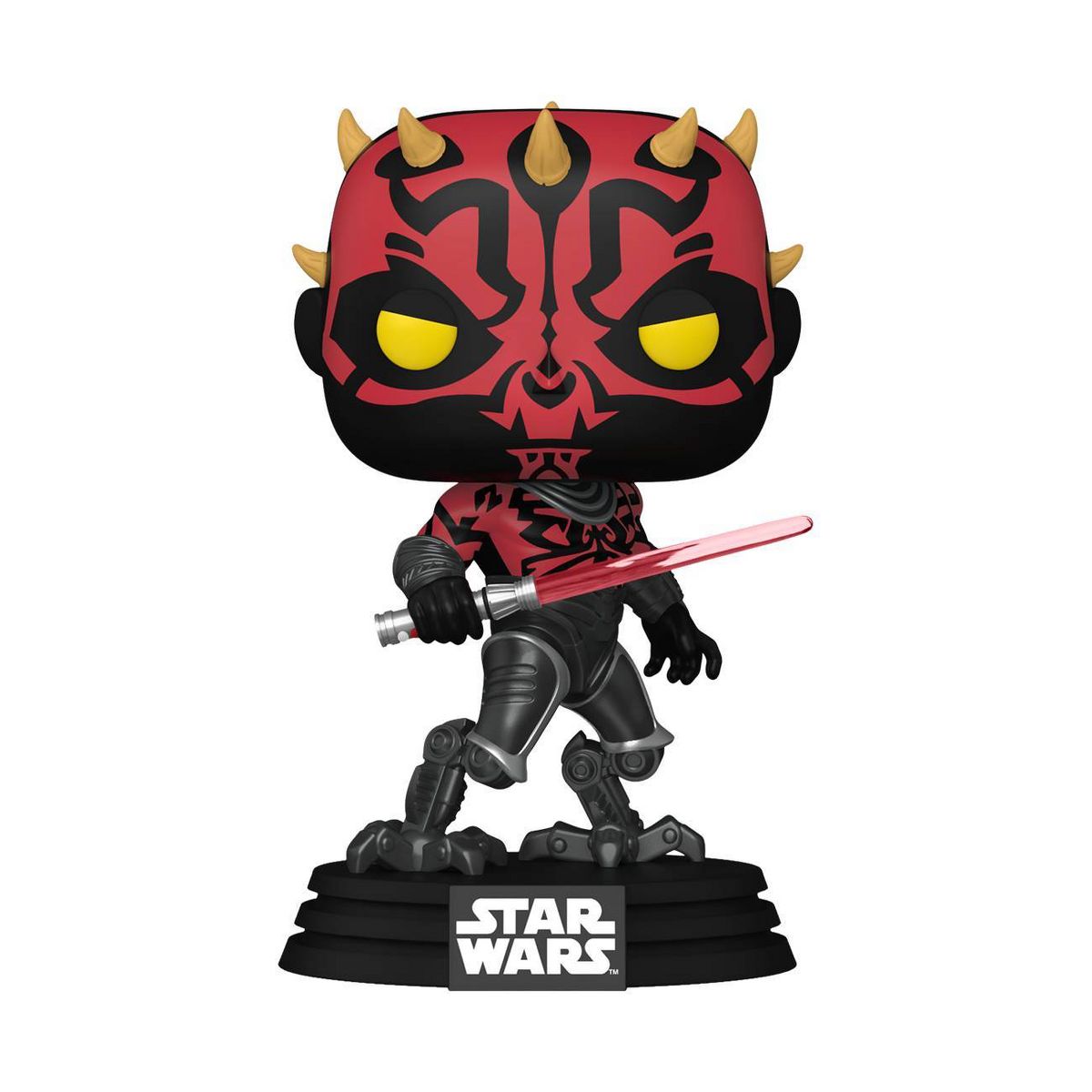 SWTCW Darth Maul Funko Pop! Bobble Head Toy 3