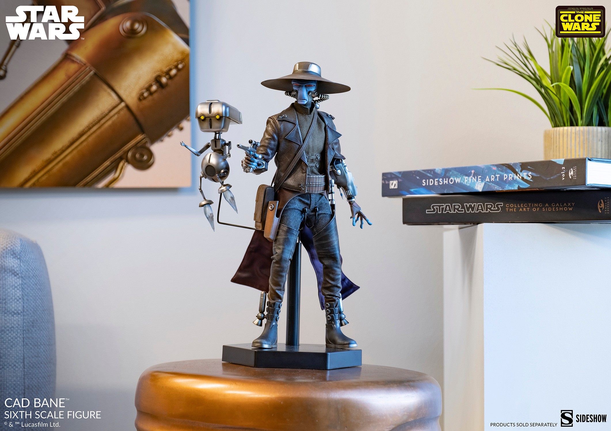 SWTCW Cad Bane Sixth Scale Figure 1
