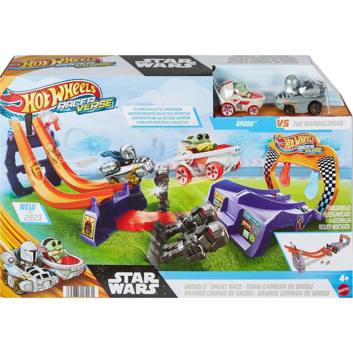 TM Hot Wheels Grogu's Great Race Track Set 1