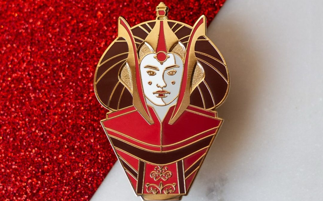 New Star Wars Queen Amidala Bust Enamel Character Pin available now!