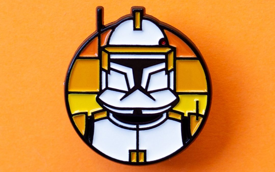 New Star Wars Commander Cody Phase 1 Icon Enamel Character Pin available now!