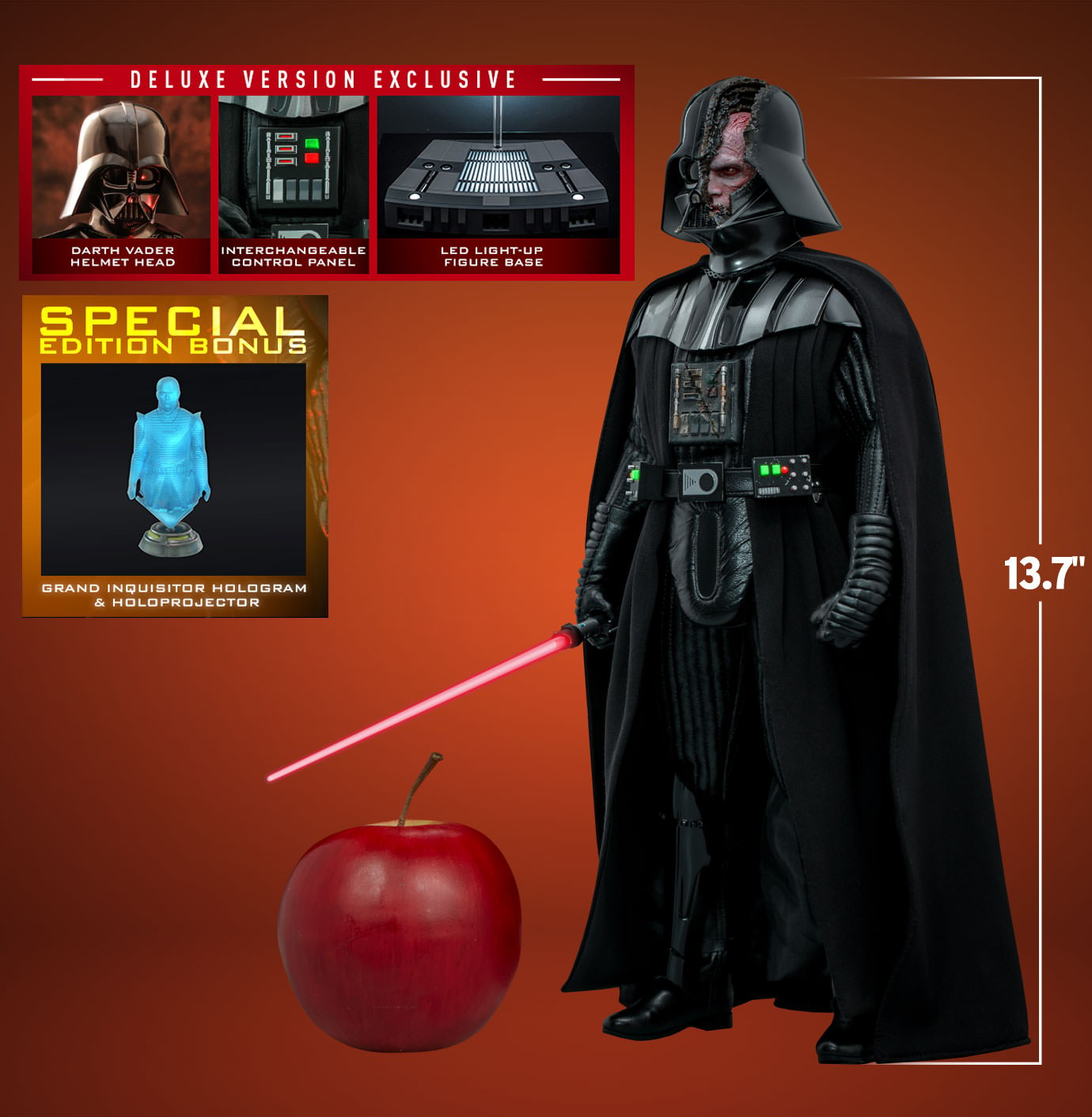 O-WK Darth Vader Deluxe Sixth Scale Figure 1