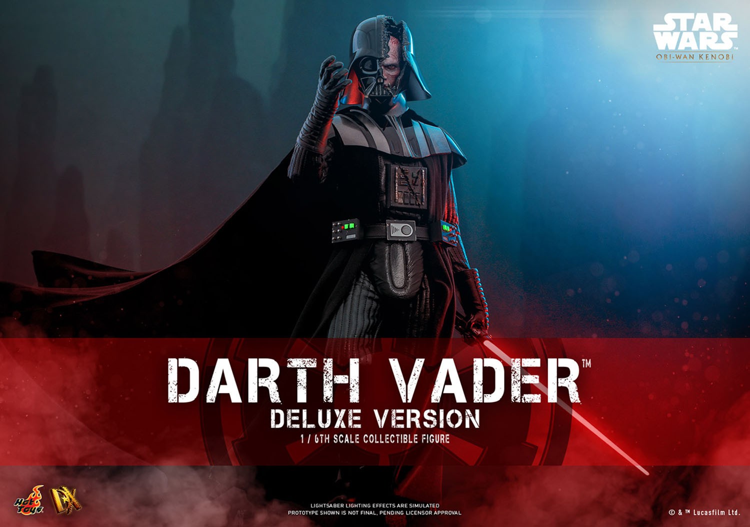 O-WK Darth Vader Deluxe Sixth Scale Figure 2