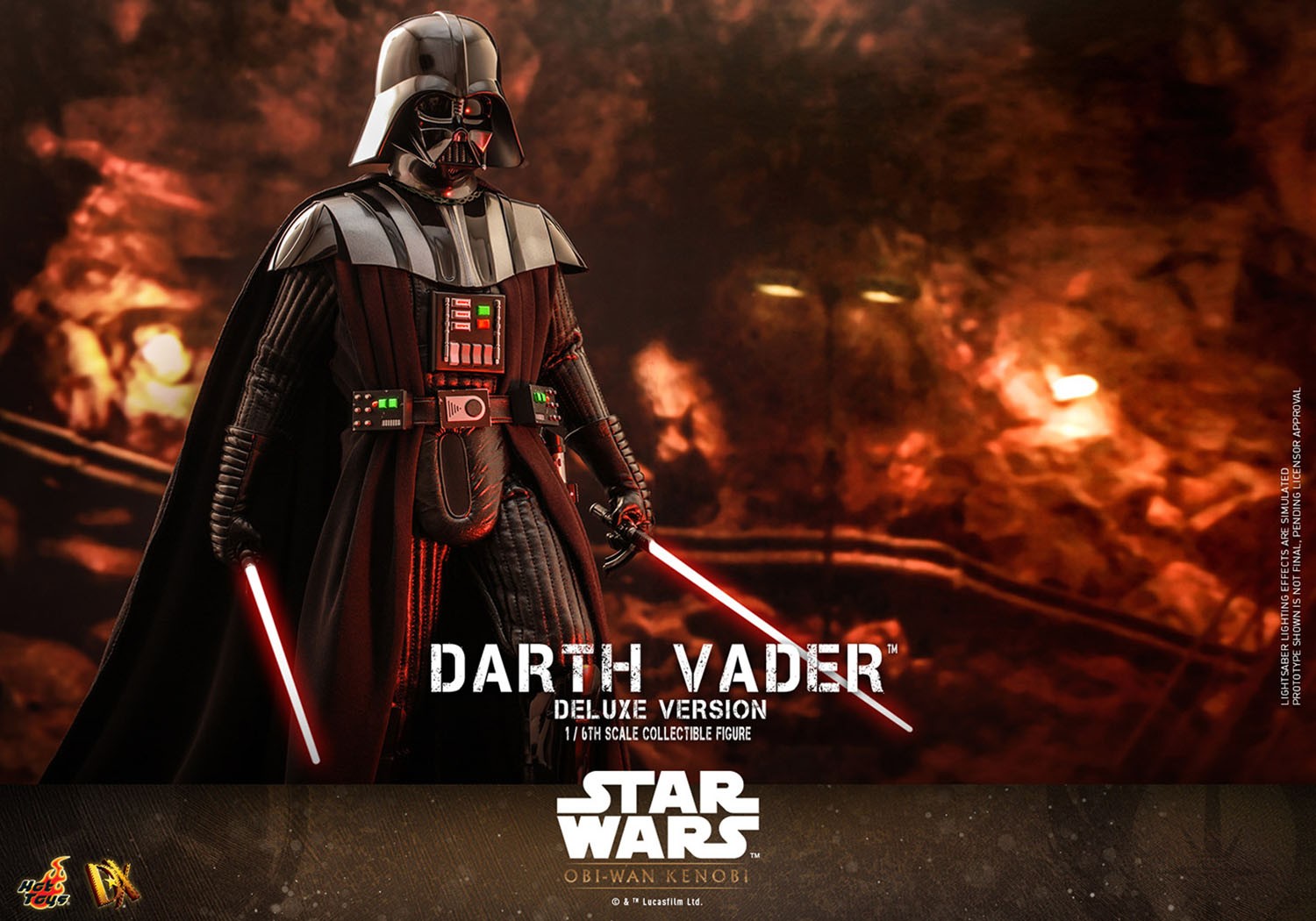 O-WK Darth Vader Deluxe Sixth Scale Figure 6