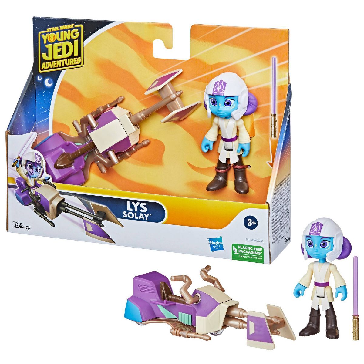 SWYJA Lys Solay and Speeder Bike Vehicle Set 1