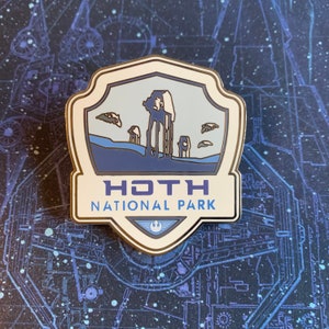 SW Wave 1 National Park Hard Enamel Pins Set 2