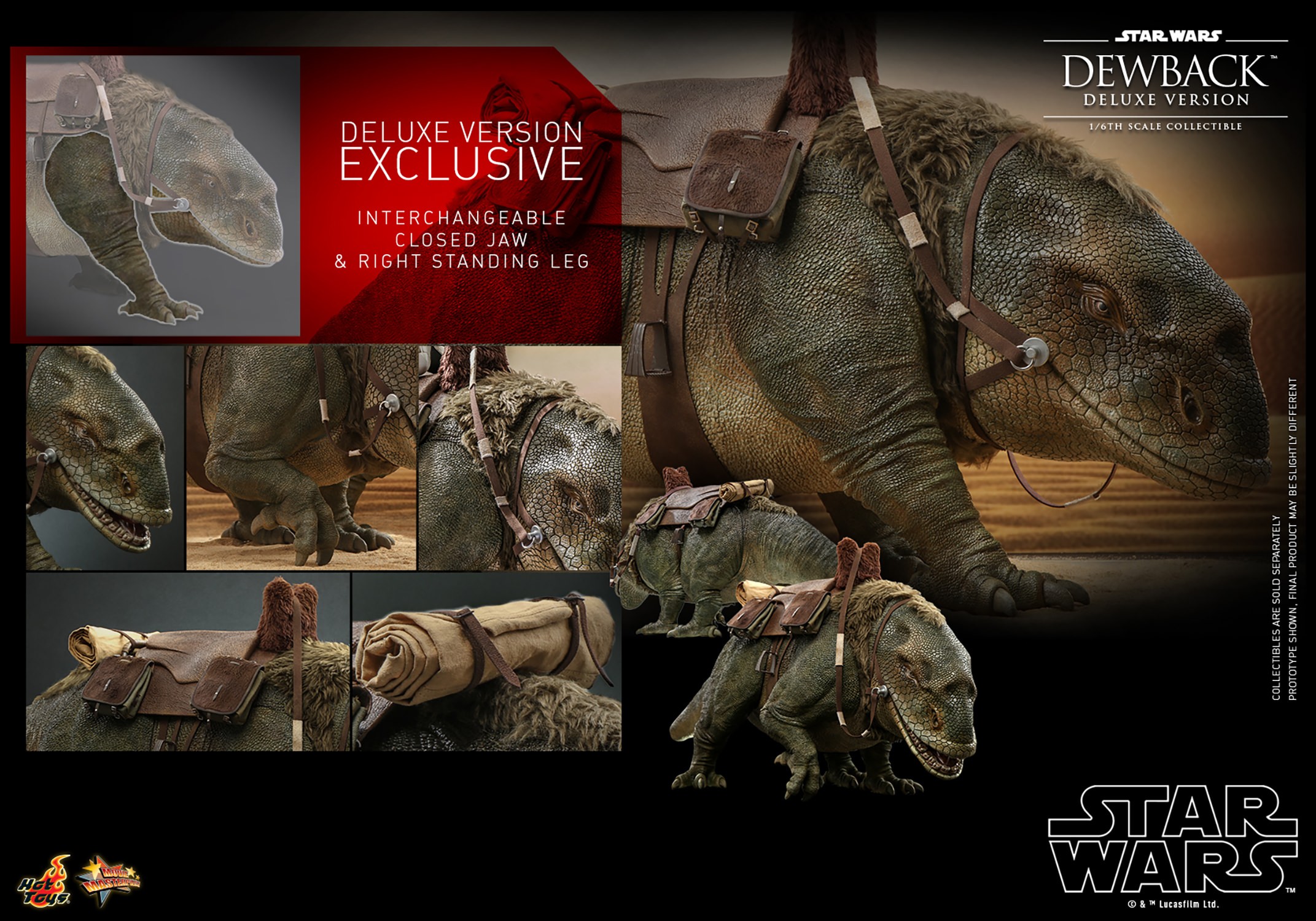 ANH Dewback Deluxe Sixth Scale Figure 8