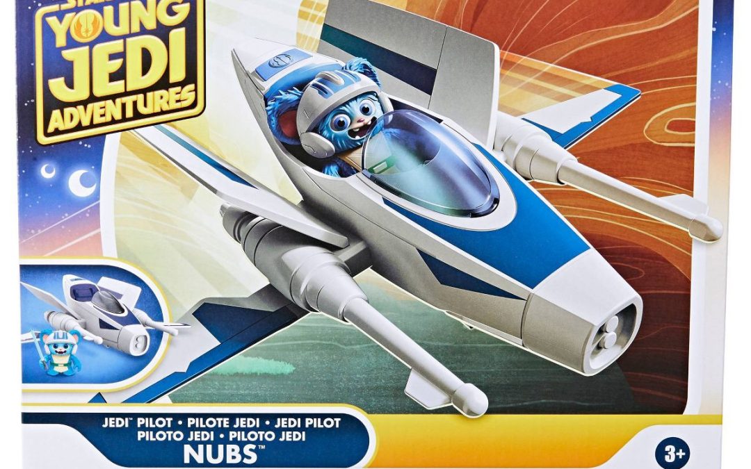 Star Wars Young Jedi Adventures Nubs Figure and Jedi Pilot Vehicle Set available!