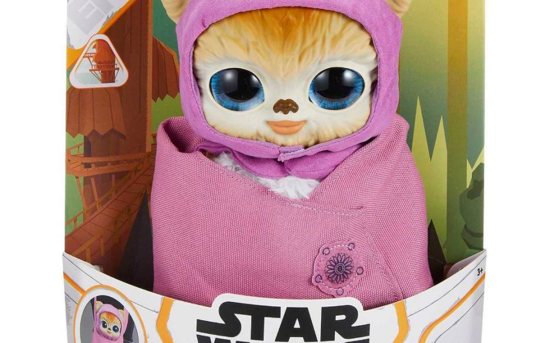 New Star Wars Galactic Pals Ewok Plush Toy available now!