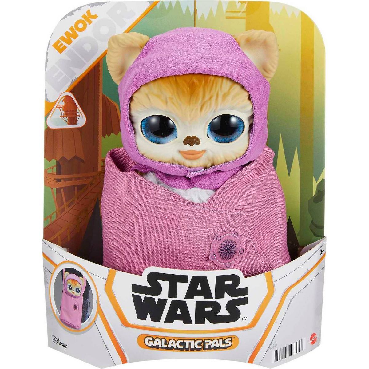 SW Galactic Pals Ewok Plush Toy 1