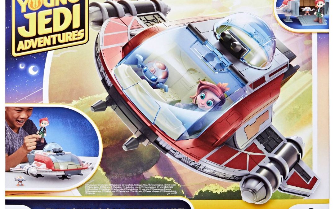 New Star Wars Young Jedi Adventures The Crimson Firehawk Vehicle Play Set available now!