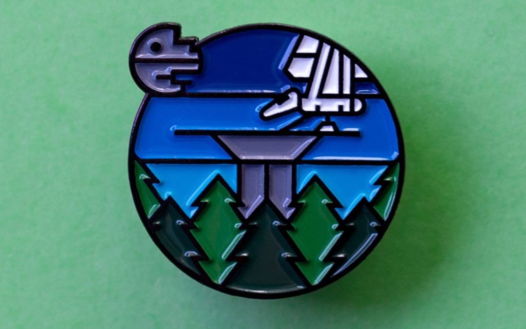 New Star Wars Forest Moon of Endor Icon Enamel Pin available now!