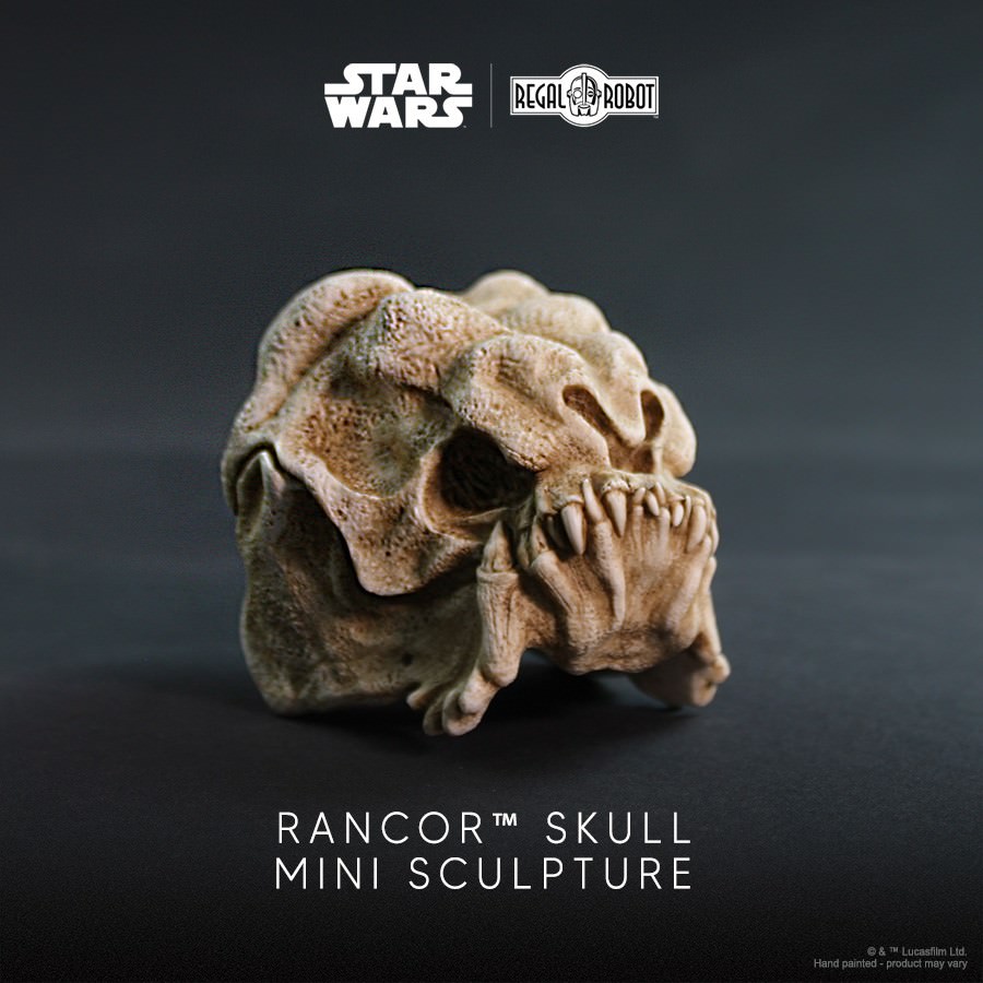 SW Rancor Skull Mini Sculpture 1