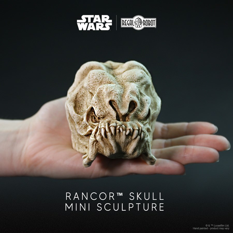 SW Rancor Skull Mini Sculpture 2