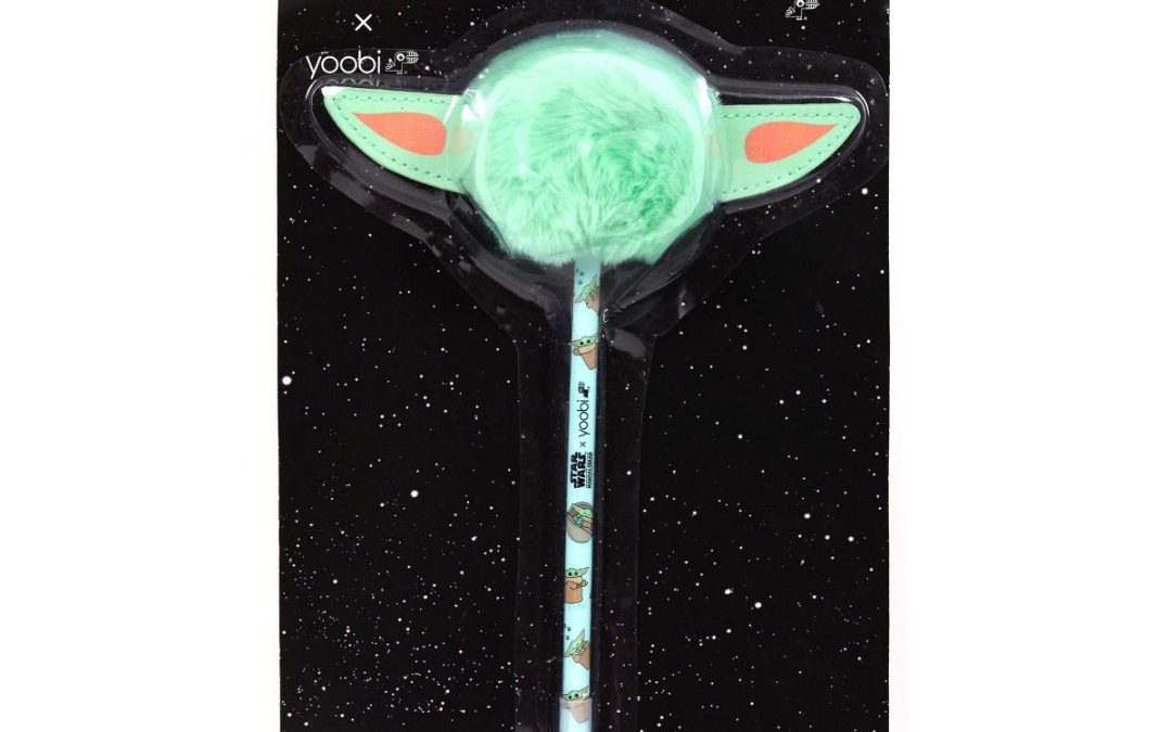 New The Mandalorian Grogu Pom Pom Aqua Pen available now!