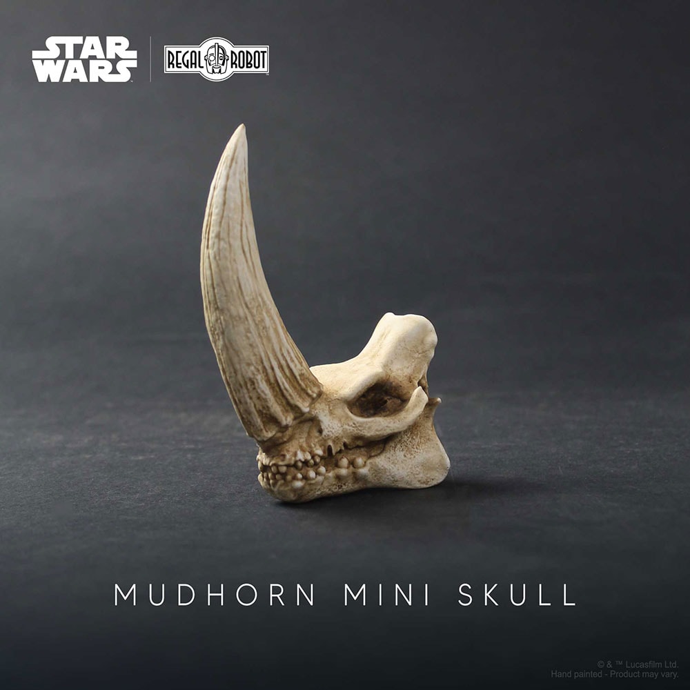 TM Mudhorn Skull Decor Statue Piece 2