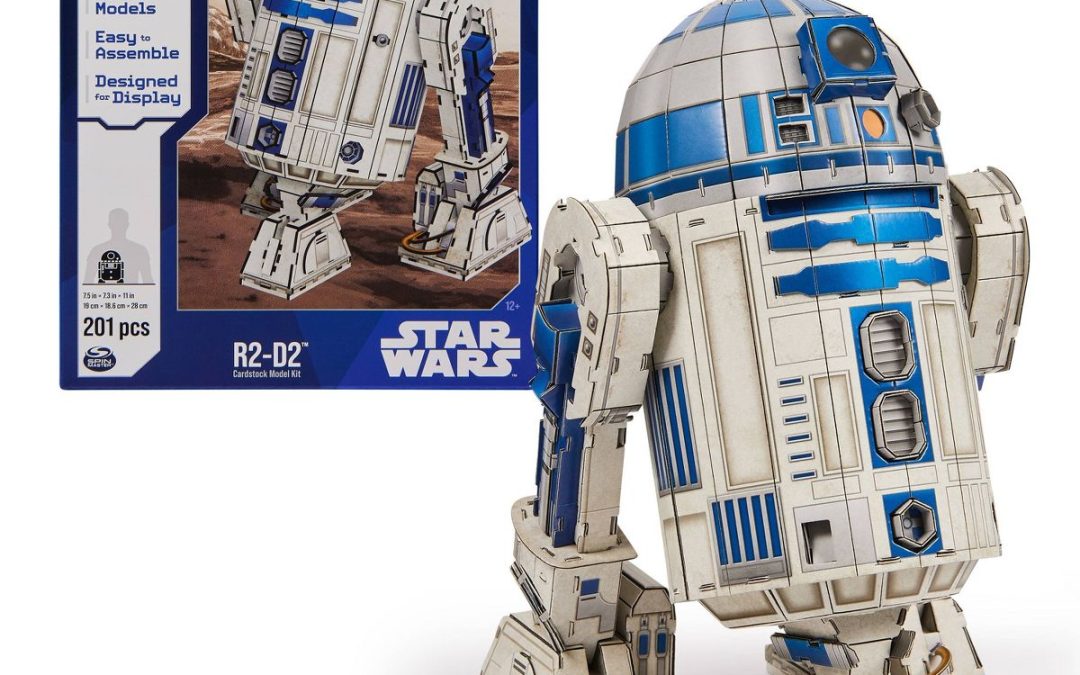 New Star Wars R2-D2 4D Build Model Kit Puzzle available now!