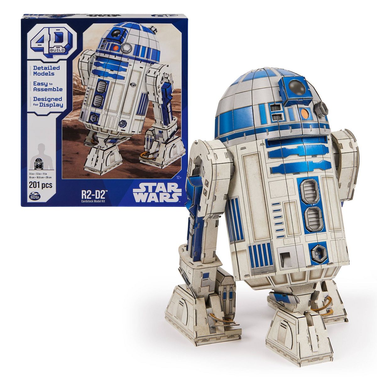 SW R2-D2 4D Build Model Kit Puzzle 1