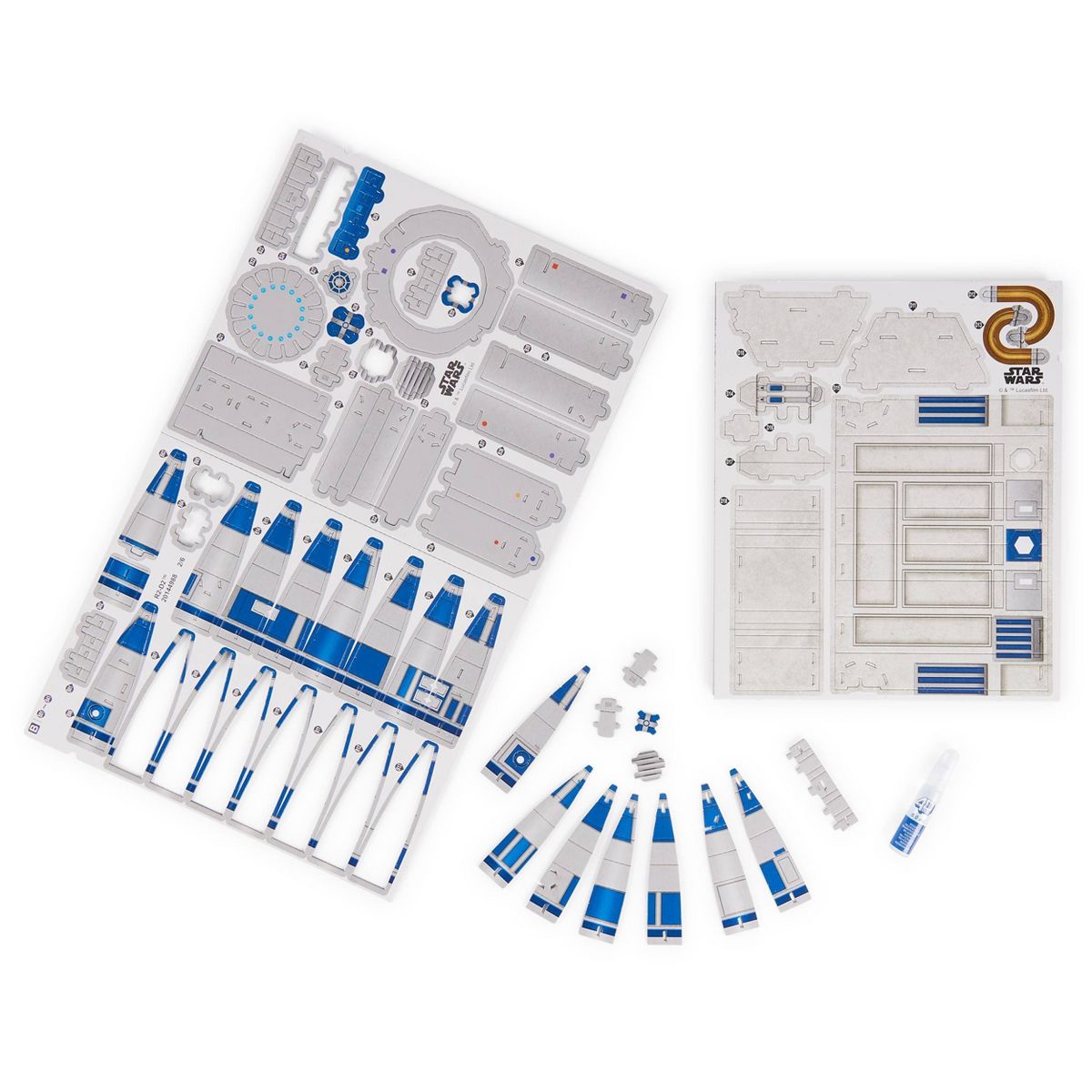 SW R2-D2 4D Build Model Kit Puzzle 4