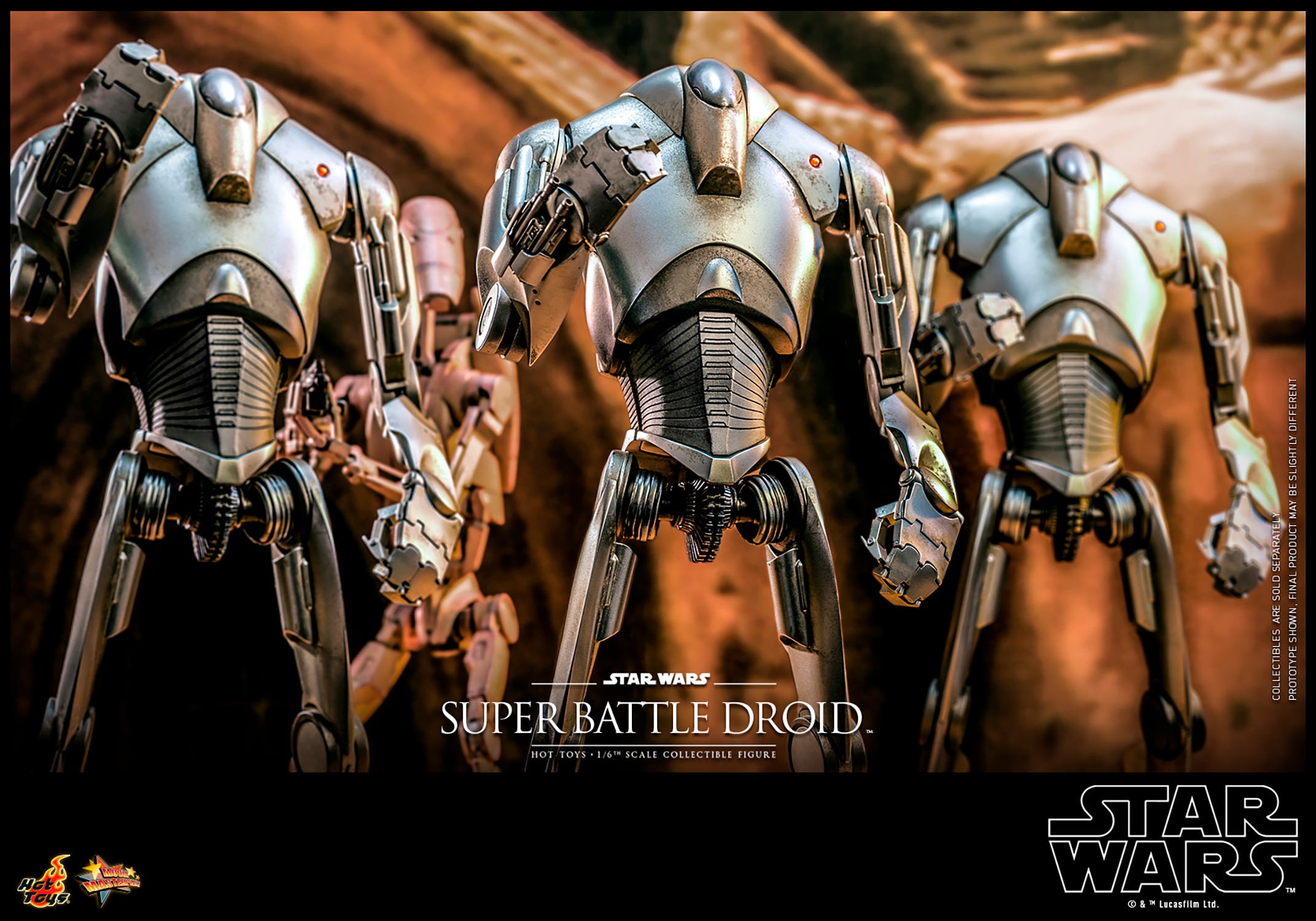 AOTC Super Battle Droid Sixth Scale Figure 3